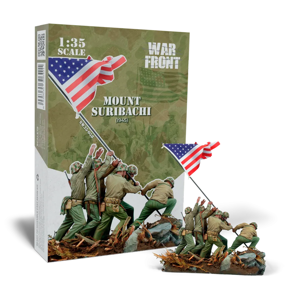 scale75-mount-suribachi-1945-1-35-figura-in-resina-warfront image 1