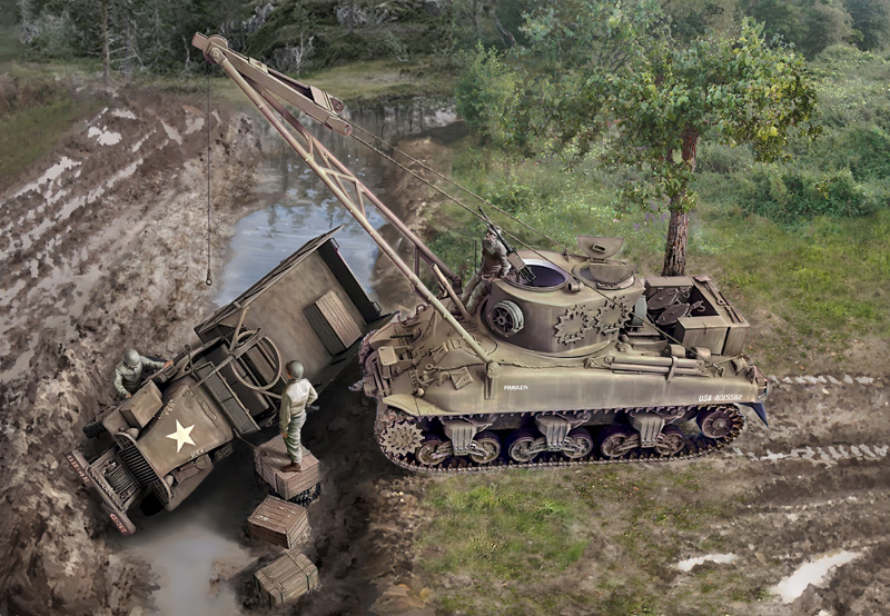 ak-interactive-1-35-m32b1-armoured-recovery-vehicle-kit-modellismo-militare image 2