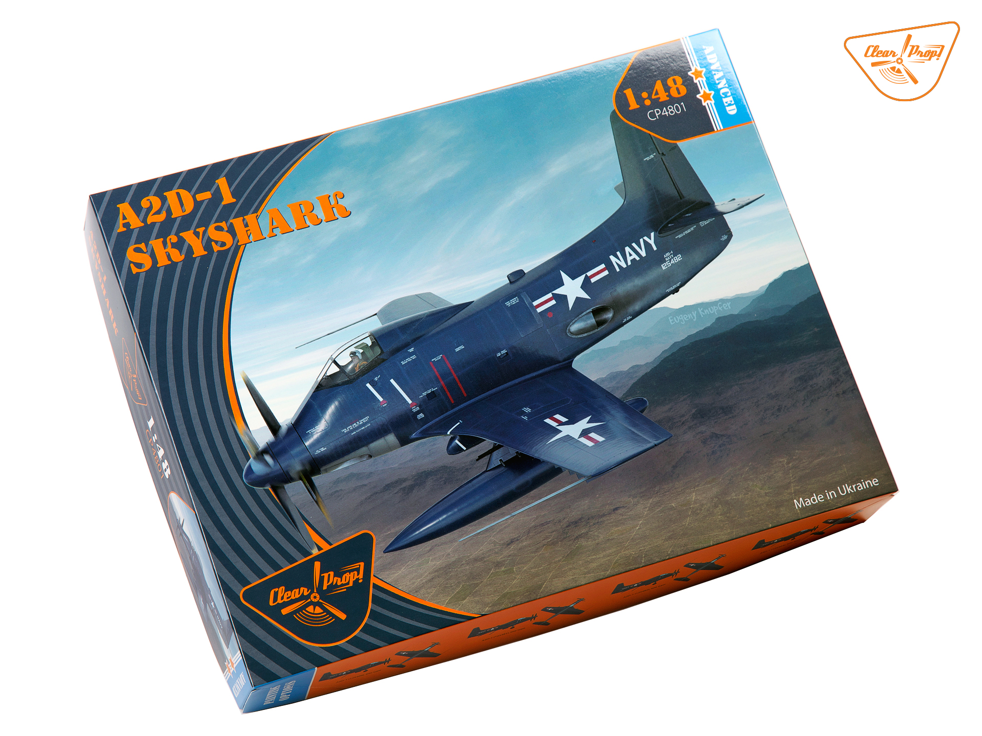ak-interactive-1-48-a2d-1-skyshark-advanced-kit-kit-di-modellismo-aereo image 2