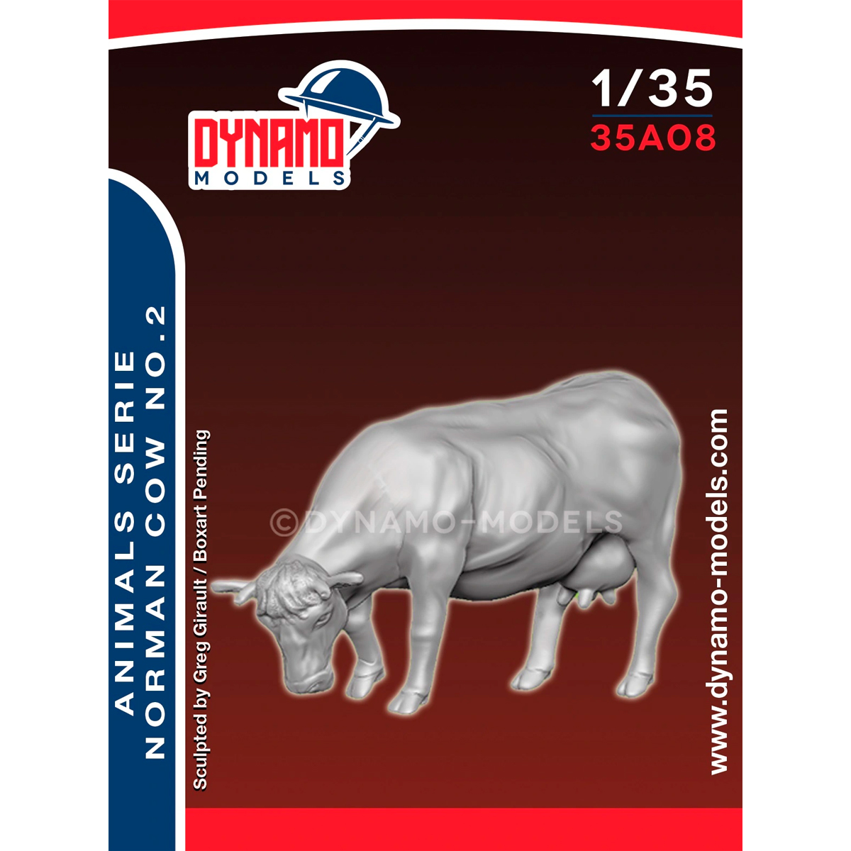 ak-interactive-1-35-animals-serie-normand-cow-no-2 image 1