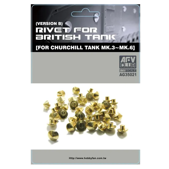 ak-interactive-rivets-for-british-tank-churchill-mk-3-6-b-type-1-35 image 1