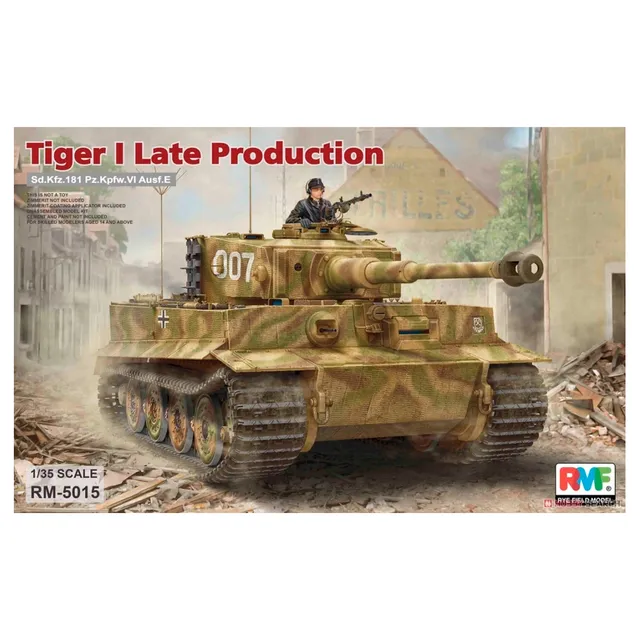 ak-interactive-1-35-pz-kpfw-vi-ausf-e-sd-kfz-181-tiger-i-late-production-kit-car image 1