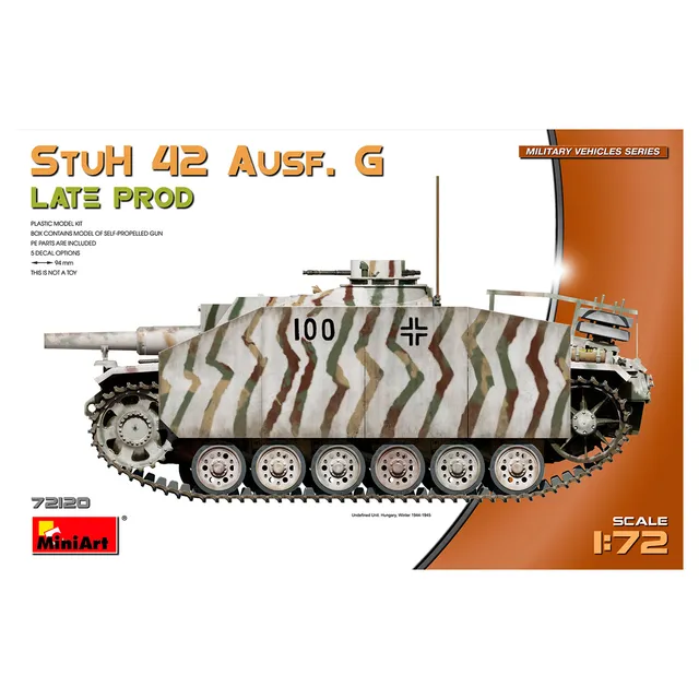 ak-interactive-stuh-42-ausf-g-late-prod-kit-modellismo-semovente-scala-1-72 image 1