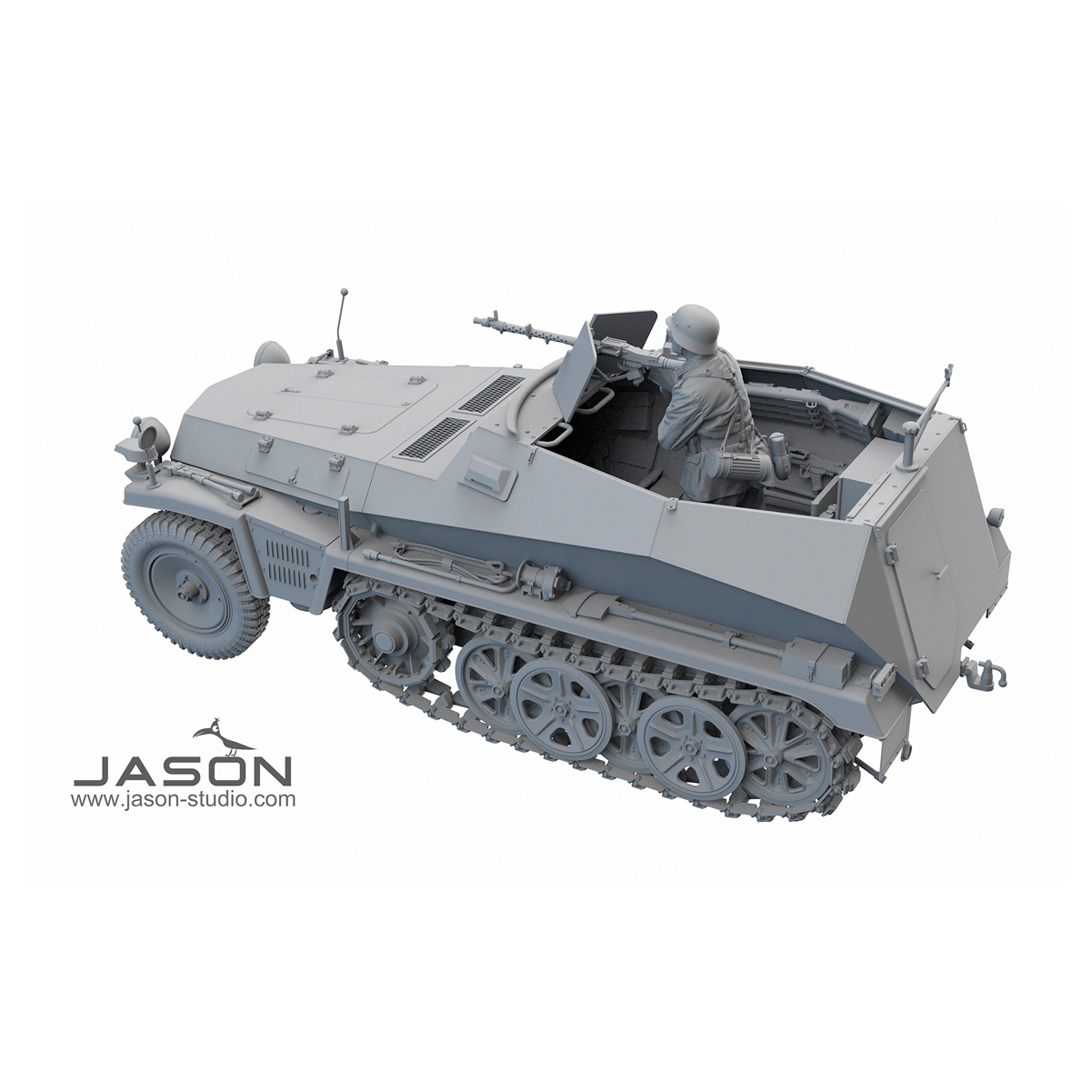 ak-interactive-1-16-german-sd-kfz-250-1-ausf-a-half-track-gunner-figura-scala-1- image 5