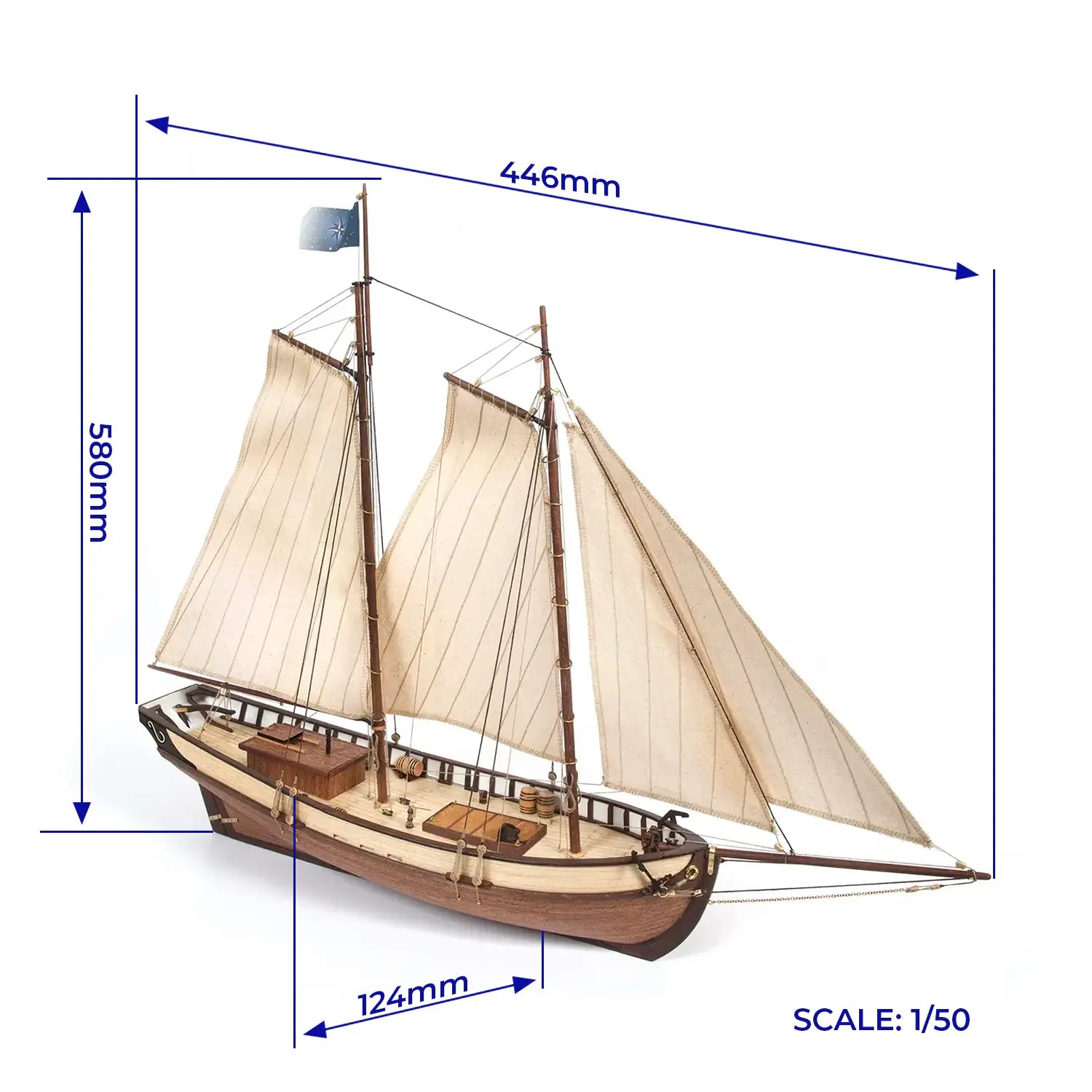occre-polaris-kit-nave-scuola-per-iniziare-il-modellismo-navale image 2