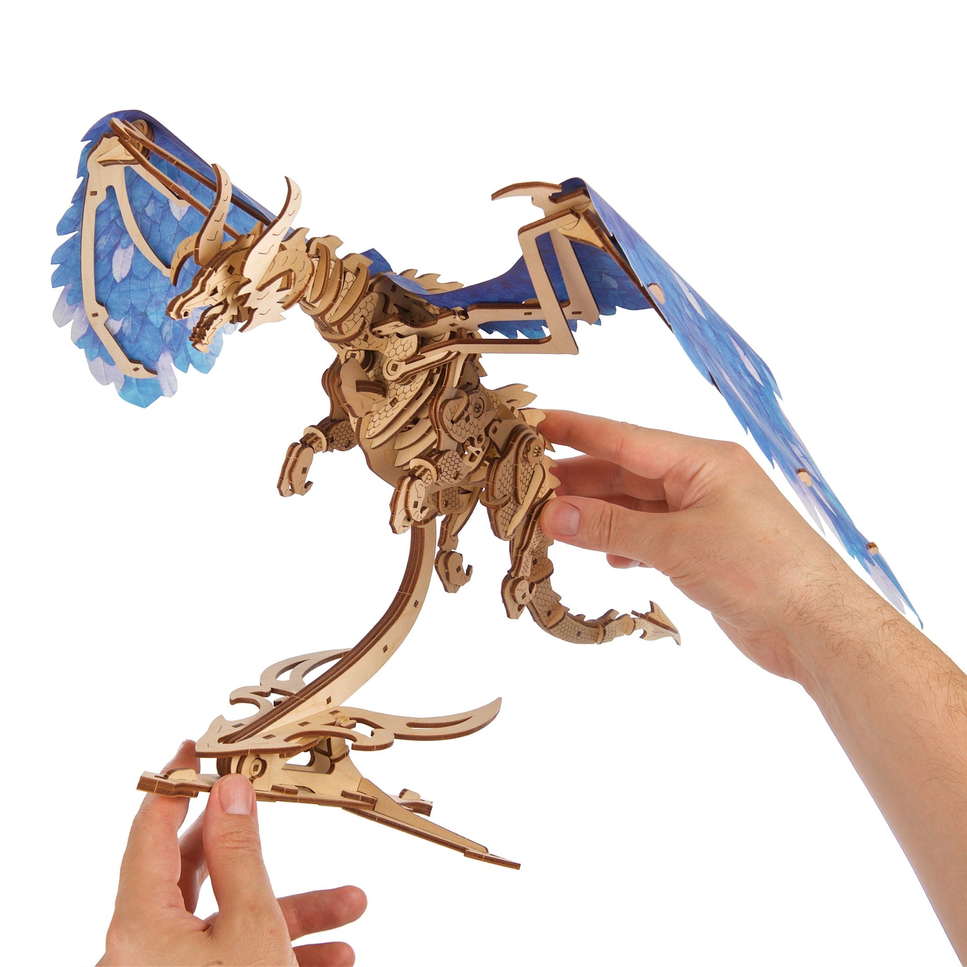 ugears-windstorm-dragon-modello-meccanico-in-legno-3d-da-costruire image 4