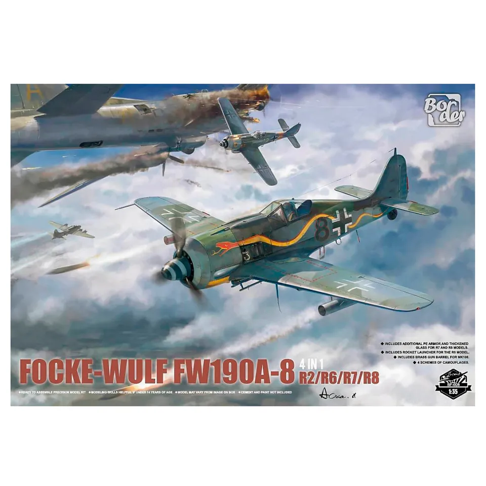 ak-interactive-1-35-focke-wulf-fw-190a-8-r2-6-7-8 image 1