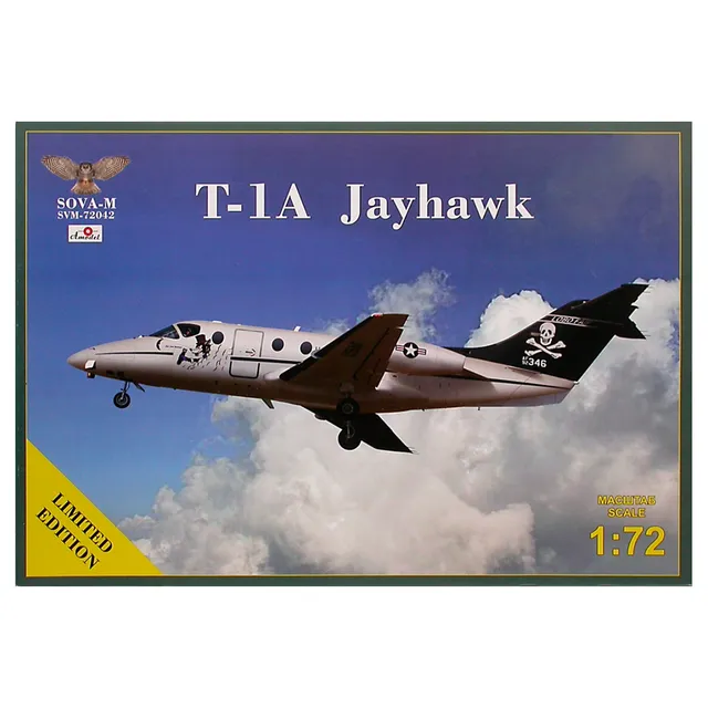 sova-m-t-1a-jayhawk-1-72-kit-aereo-militare-da-costruire image 1