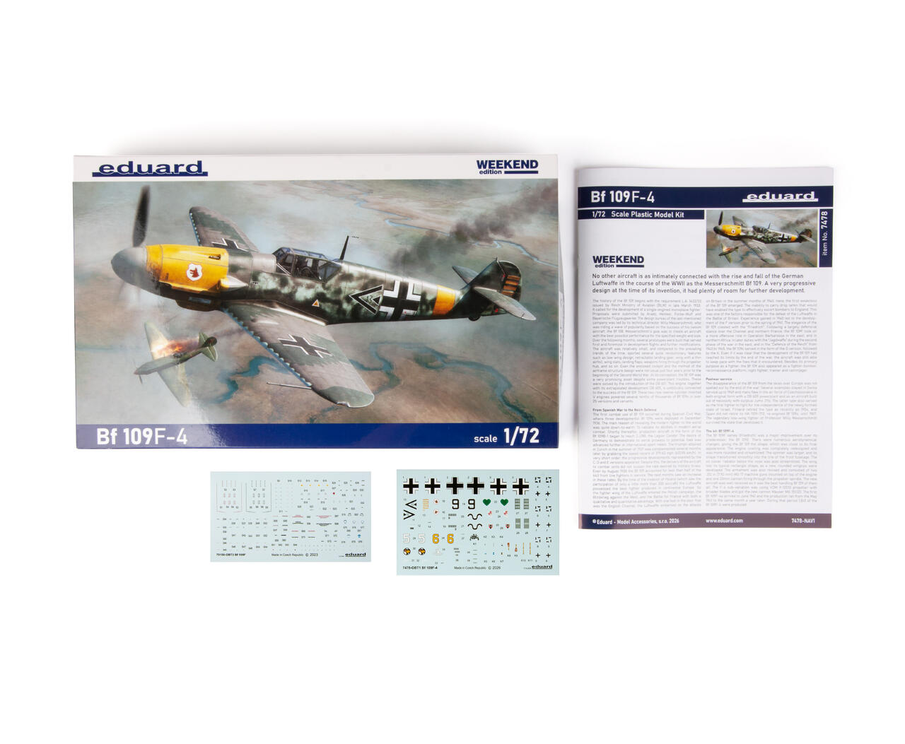 ak-interactive-1-72-bf-109f-4-kit-di-modellismo-del-caccia-tedesco image 2