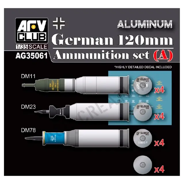 ak-interactive-german-120-mm-ammunition-set-a-aluminium-1-35-set-munizioni-da-mo image 1