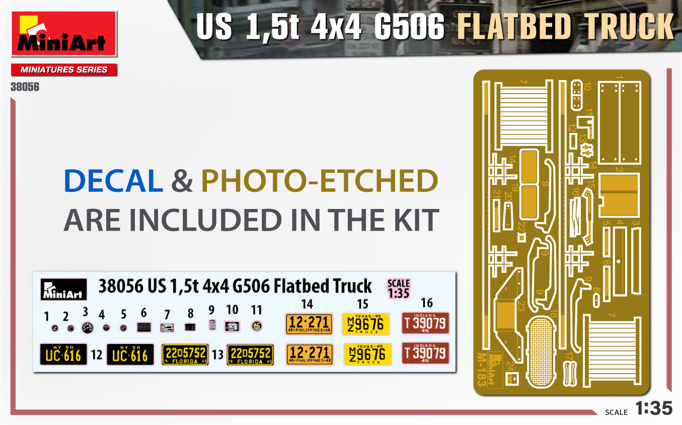 ak-interactive-us-1-5t-4x4-g506-flatbed-truck-kit-di-modellismo-1-35 image 3