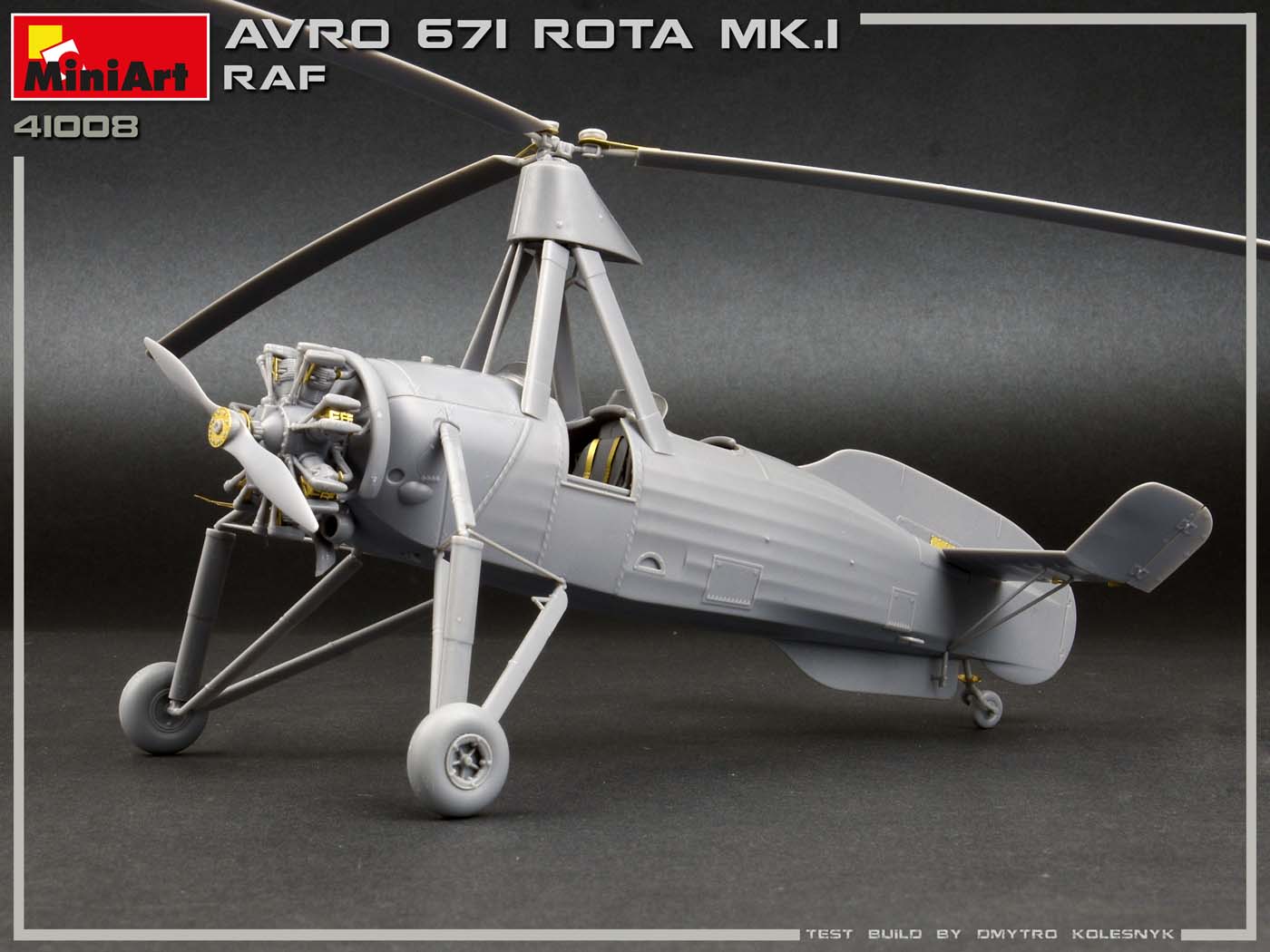 ak-interactive-1-35-avro-671-rota-mk-i-raf-kit-di-modellismo-autogiro image 6