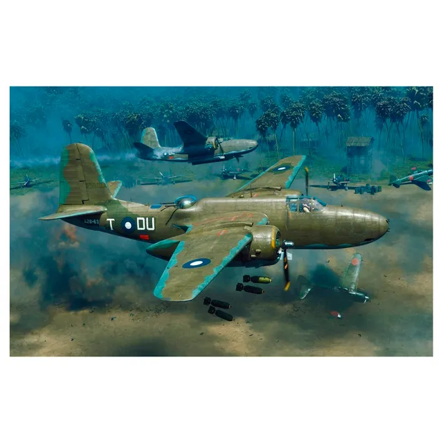 ak-interactive-douglas-a-20g-havoc-raaf-scala-1-32-kit-standard-da-costruire image 1