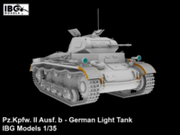 ak-interactive-pz-kpfw-ii-ausf-b-german-light-tank-1-35-kit-modello-carro-armato image 4
