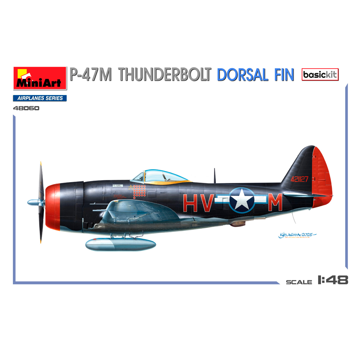ak-interactive-1-48-p-47m-thunderbolt-kit-base-con-pinna-dorsale image 3