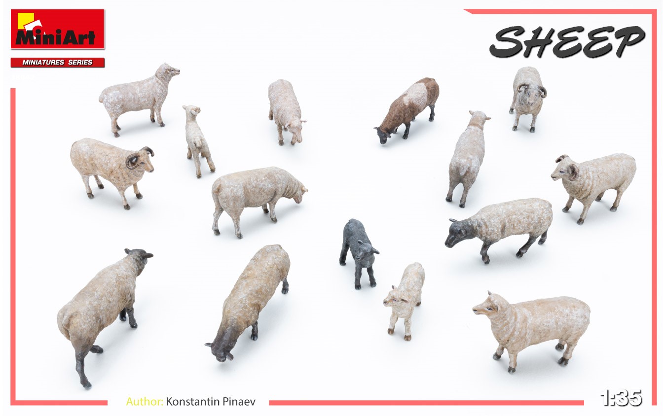 ak-interactive-1-35-sheep-set-di-pecore-in-scala-1-35 image 4