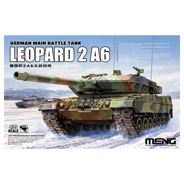 ak-interactive-1-35-german-main-battle-tank-leopard-2a6-kit-modellismo-militare image 1