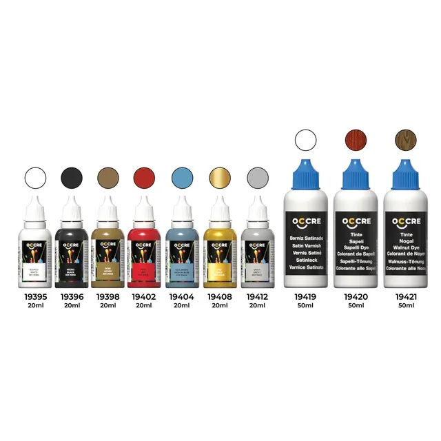 occre-pack-colori-acrilici-essex-set-10-vasetti-per-finitura image 1