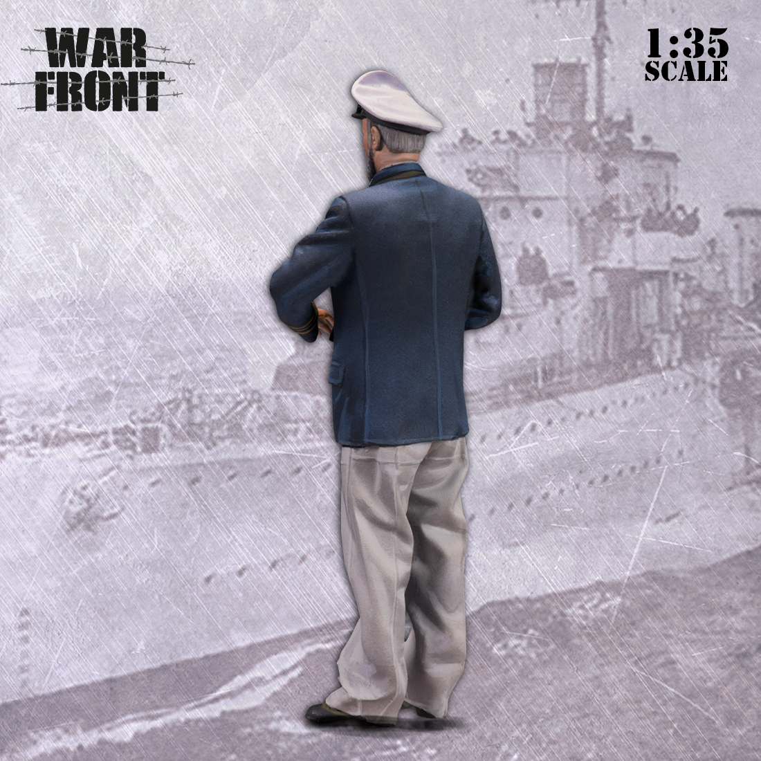 scale75-warfront-u-boat-commander-figura-resina-1-35-da-montare image 5