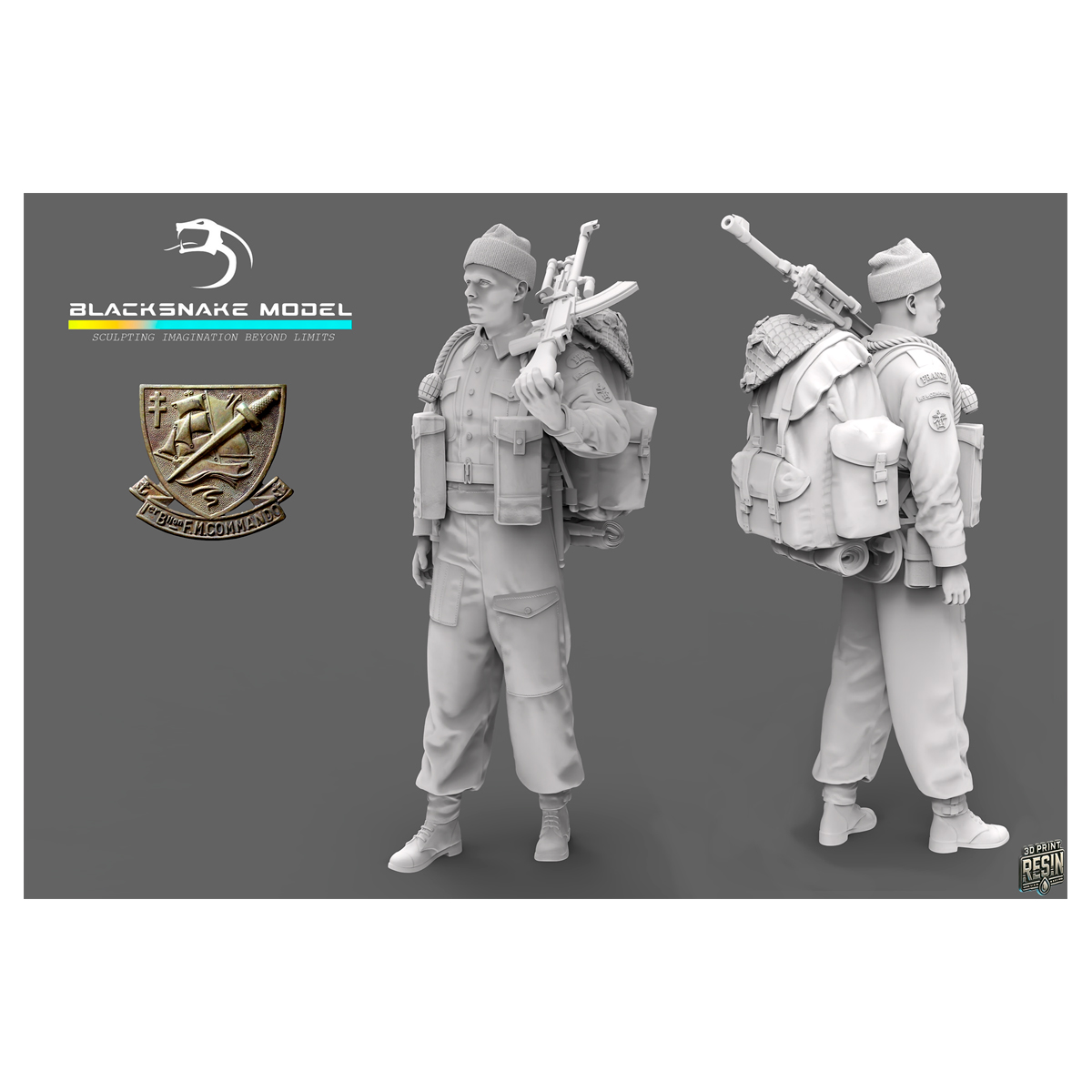 ak-interactive-commando-kieffer-soldier-6-wwii-fusilier-commando-kieffer image 2