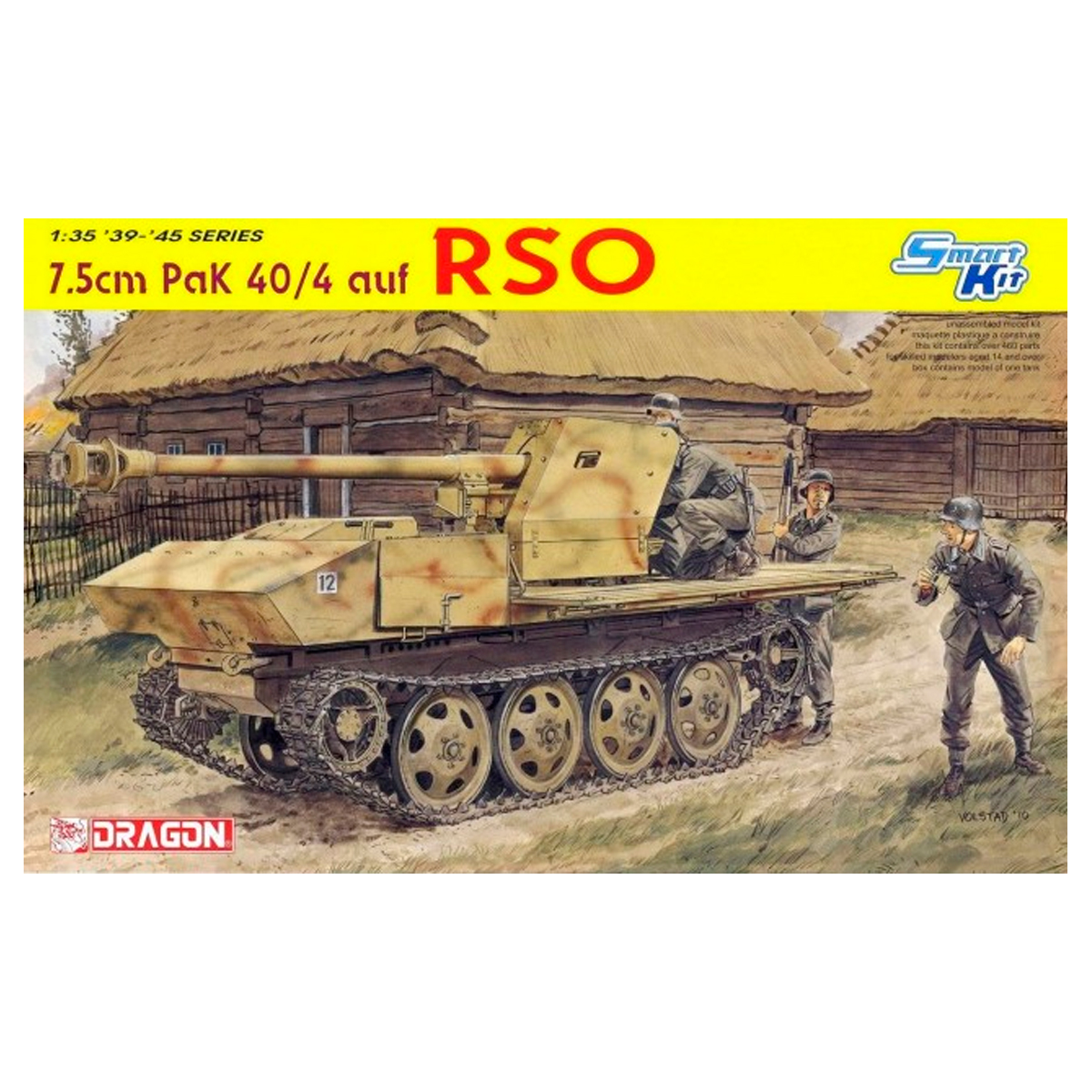 ak-interactive-7-5cm-pak-40-4-auf-rso-kit-modellino-militare-1-35 image 1