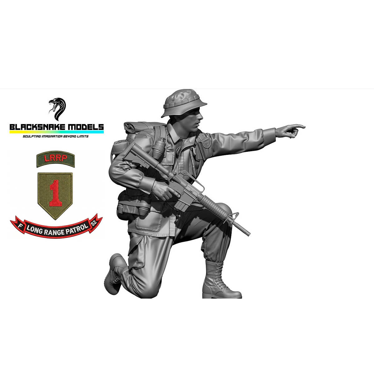 ak-interactive-1-35-1st-infantry-division-big-red-one-lrrp-team-leader-top-dog image 1