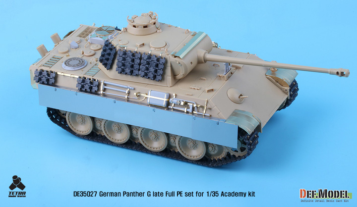 ak-interactive-wwii-panther-g-full-pe-detail-up-set-per-kit-1-35-panther-g image 2