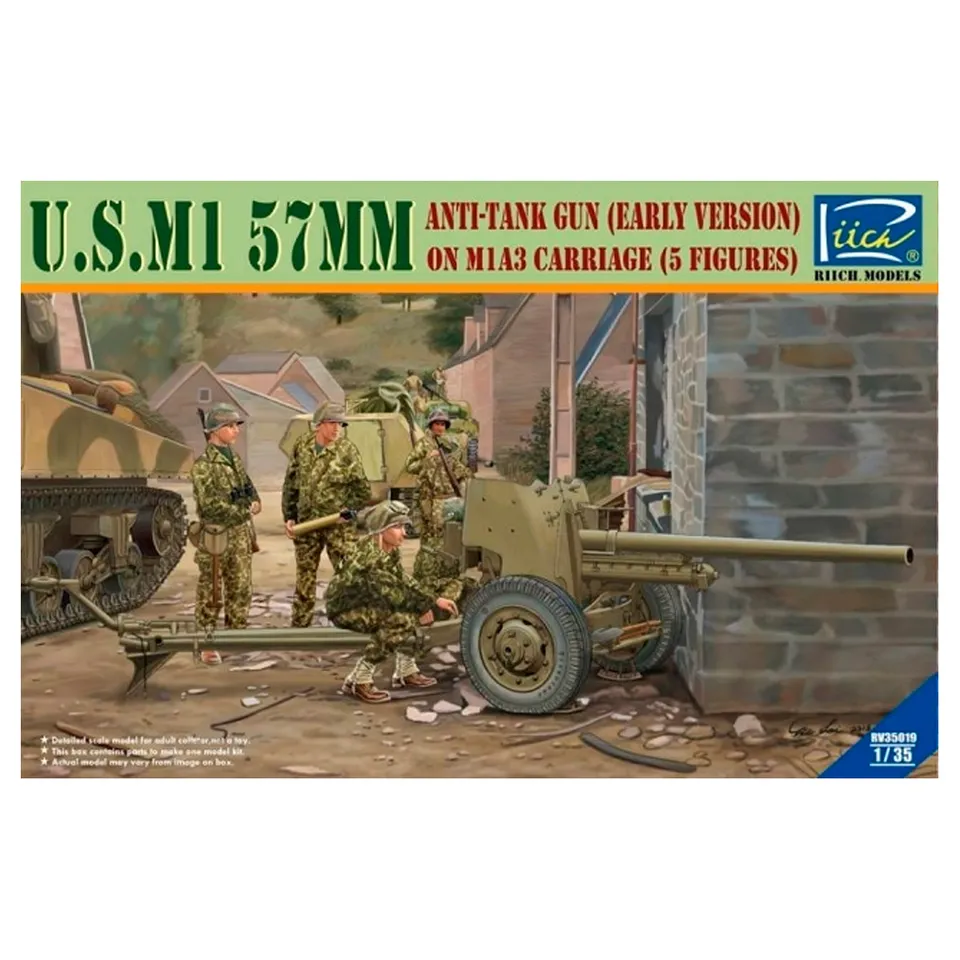 ak-interactive-us-m1-57-mm-at-on-m1a3-carriage-kit-modellismo-1-35 image 1