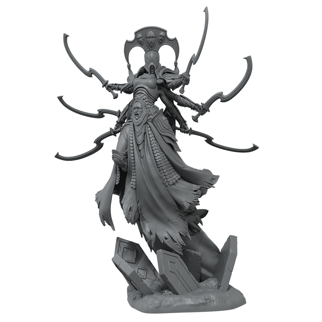 scale75-zodiac-mystic-signs-gemini-miniatura-fantasy-in-resina-da-dipingere image 2