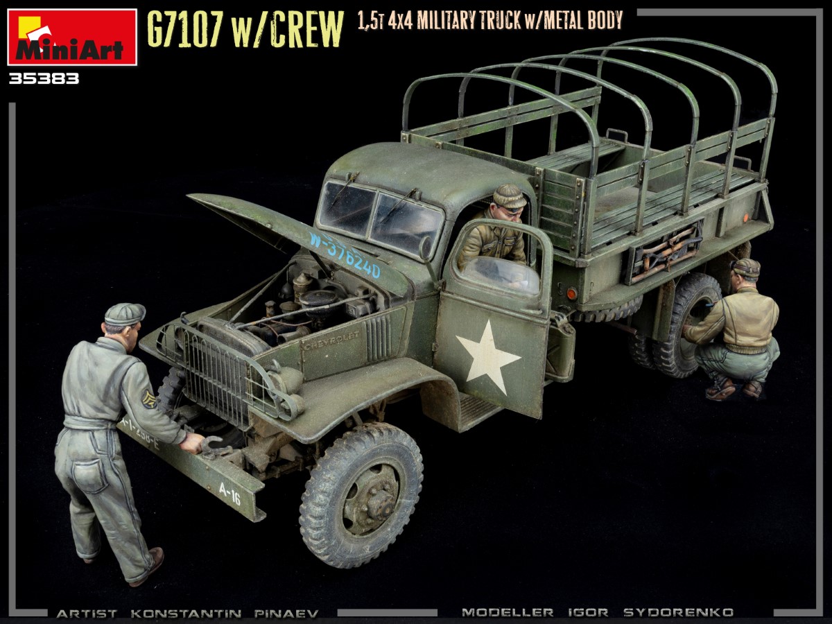 ak-interactive-1-35-g7107-con-equipaggio-1-5t-4x4-camion-cargo-con-corpo-in-meta image 2