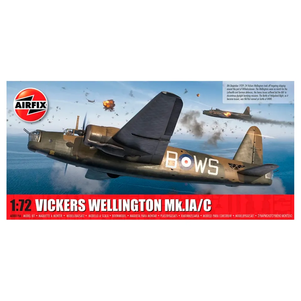 ak-interactive-vickers-wellington-mk-ia-c-1-72-kit-bombardiere-da-costruire image 1