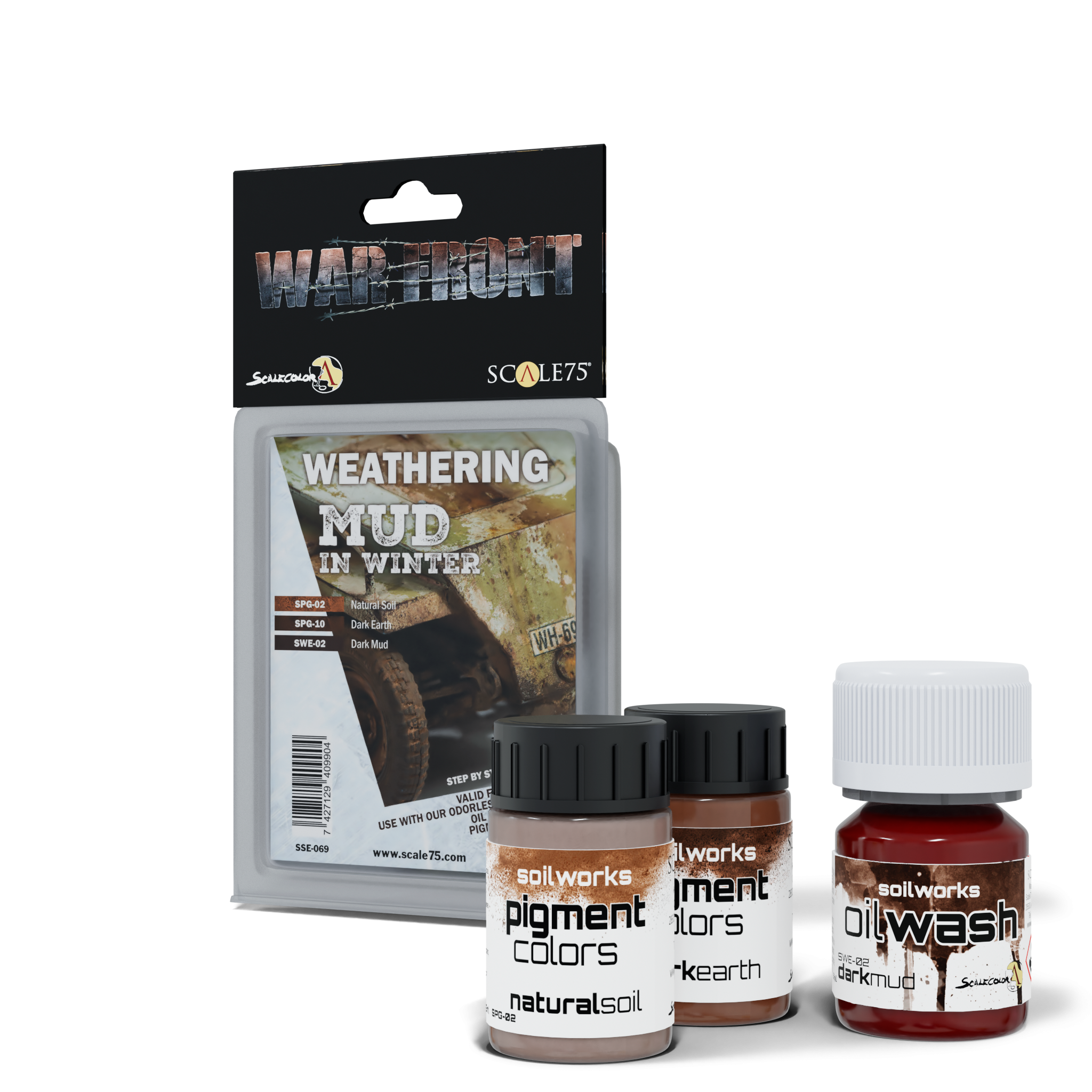 scale75-get-dirty-mud-in-winter-set-2-pigmenti-lavaggio-a-olio image 1