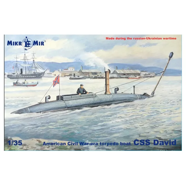ak-interactive-css-david-1-35-torpediniera-americana-guerra-civile-kit-di-modell image 1