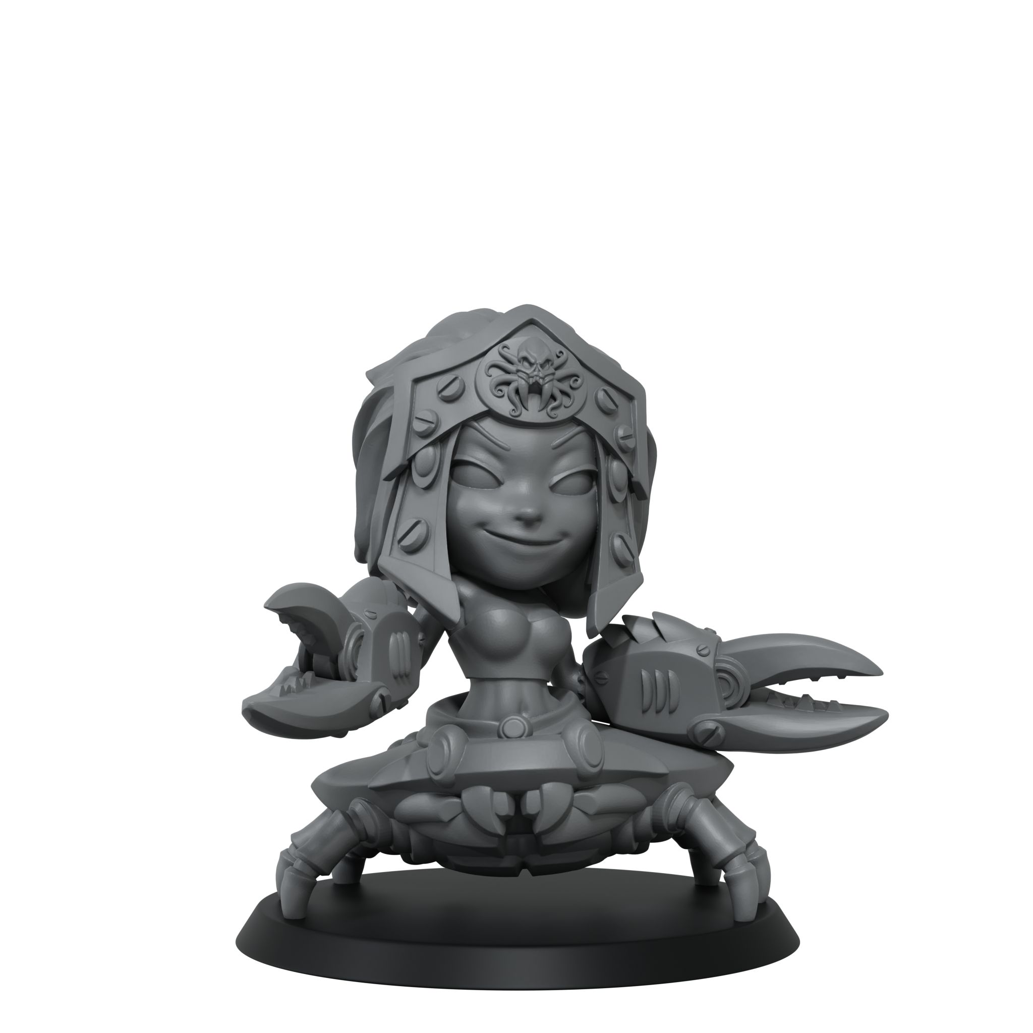 scale75-vikka-smog-riders-figura-chibi-35mm-in-resina-da-dipingere image 2