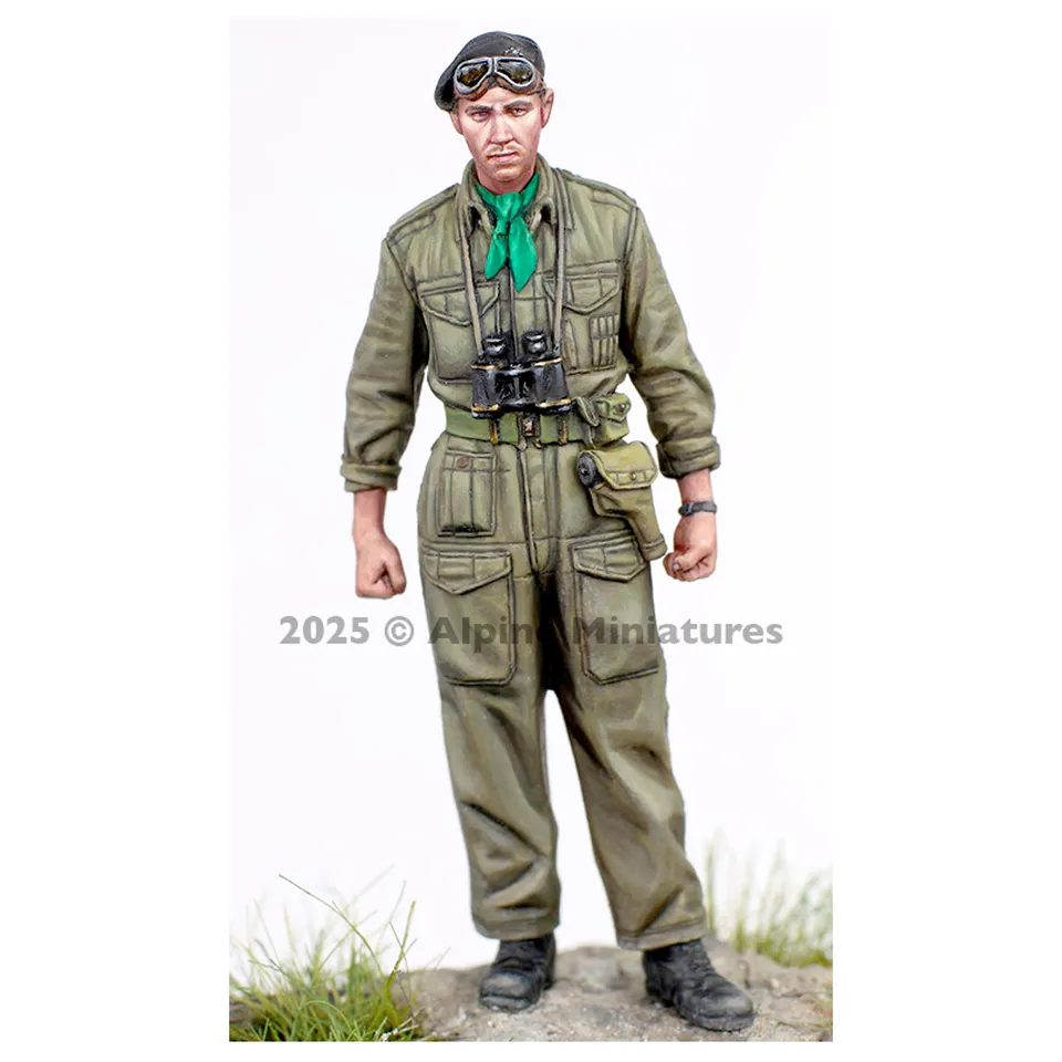 ak-interactive-british-cw-tank-commander-1-35-figura-comandante-carro-britannico image 1