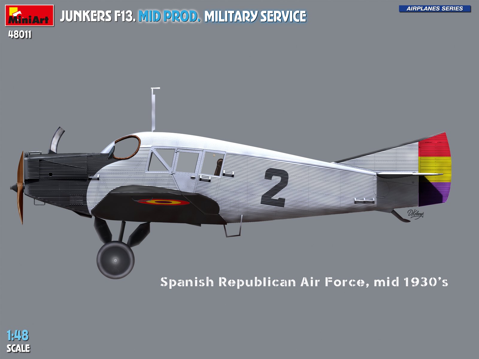 ak-interactive-1-48-junkers-f13-mid-production-military-service-kit-modellismo-a image 4
