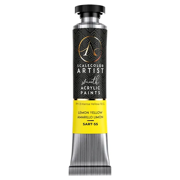 scale75-lemon-yellow-pittura-acrilica-cremosa-premium-20ml-per-pennello-e-aerogr image 1