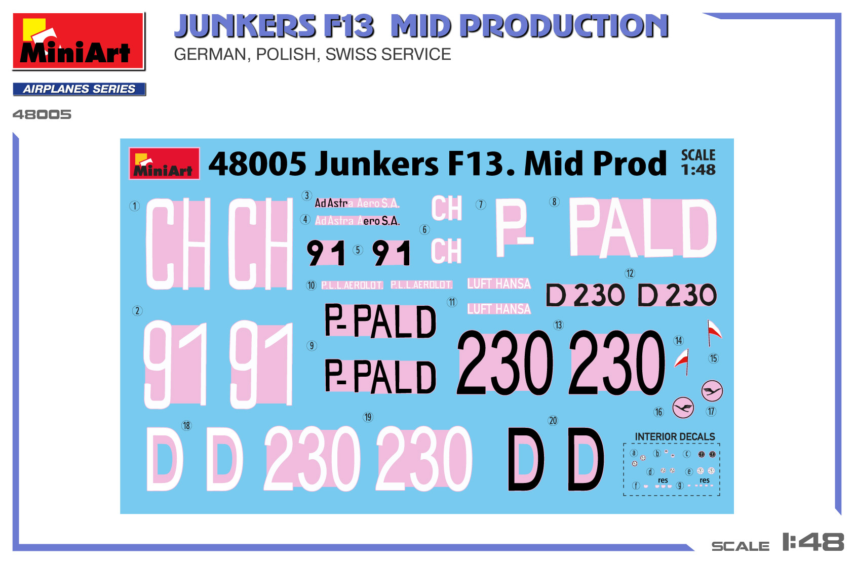ak-interactive-junkers-f13-mid-prod-german-polish-swiss-service-scala-1-48-kit-d image 2