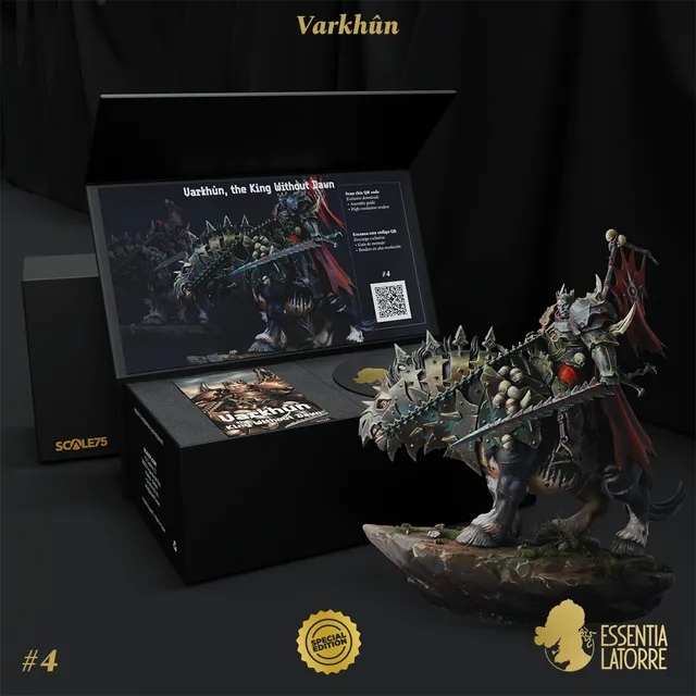 scale75-varkh-n-the-king-without-dawn-figura-resina-80mm-24-pezzi-edizione-numer image 1