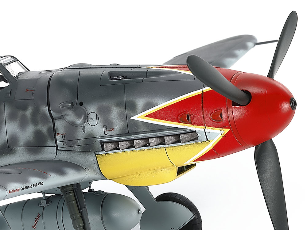 ak-interactive-kit-modellismo-1-48-messerschmitt-bf109-g-6-late-production image 3