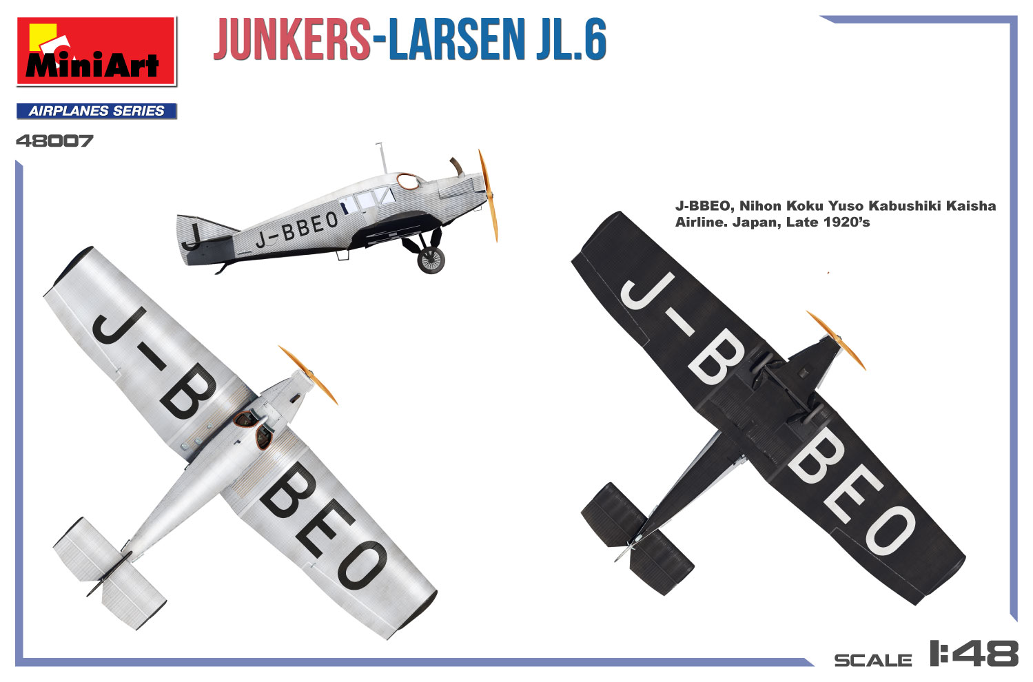 ak-interactive-1-48-junkers-larsen-jl-6-kit-aereo-storico image 6