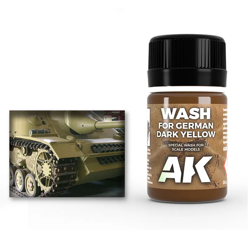 ak-interactive-lavado-amarillo-oscuro-lavaggio-giallo-scuro-per-modellismo image 1