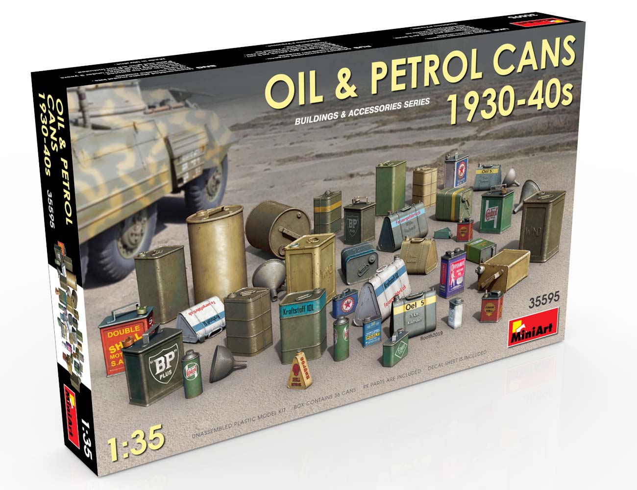 ak-interactive-1-35-oil-petrol-cans-1930-40s-taniche-di-olio-e-benzina-per-model image 2
