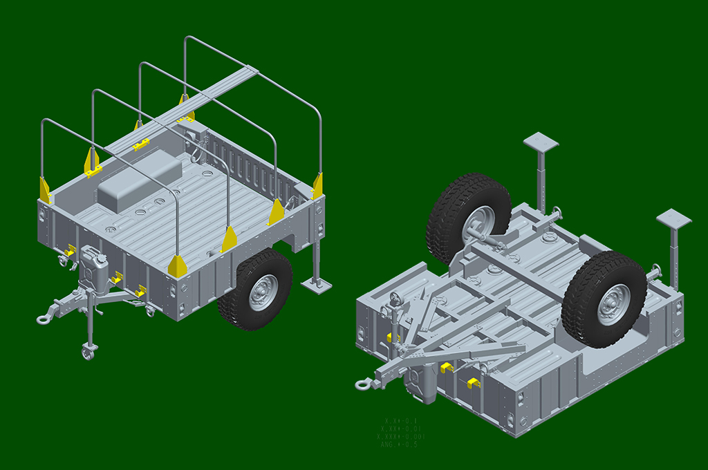 ak-interactive-m1280-lmtv-w-m1101-tactical-trailer-ltt-1-35-kit-di-modellismo image 8