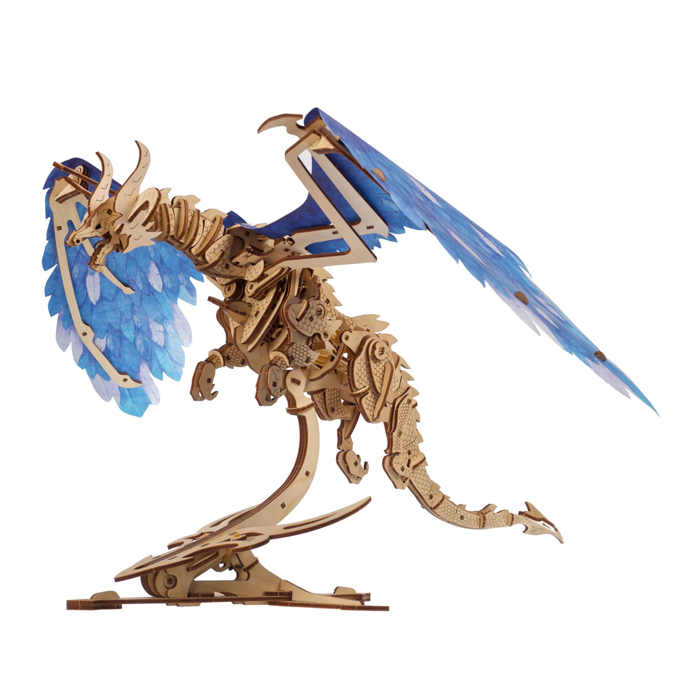 ugears-windstorm-dragon-modello-meccanico-in-legno-3d-da-costruire image 1
