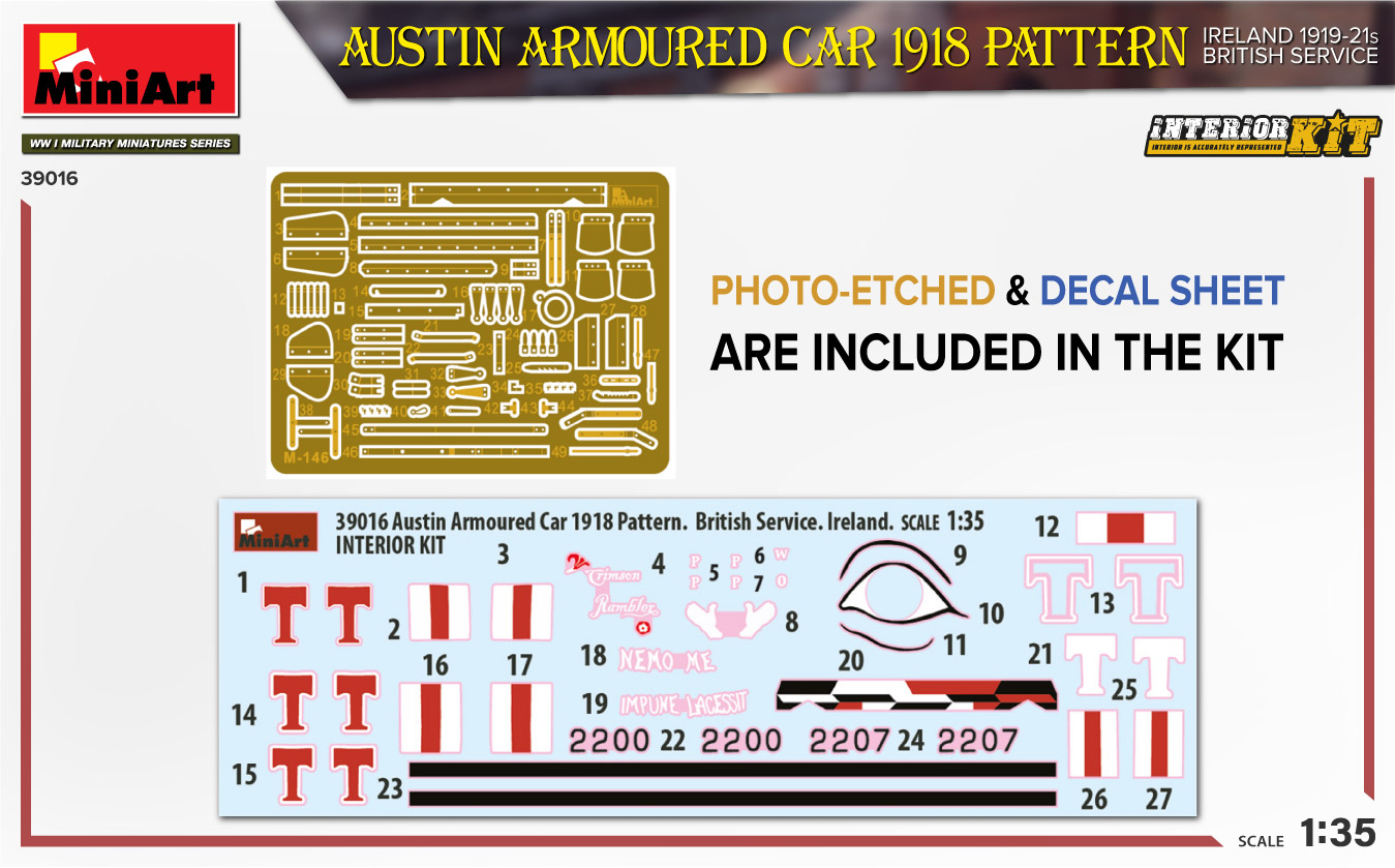 ak-interactive-1-35-austin-armoured-car-1918-pattern-ireland-1919-21-british-ser image 2