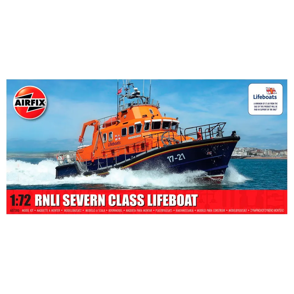 ak-interactive-rnli-severn-class-lifeboat-1-72-kit-nave-da-costruire-e-dipingere image 1