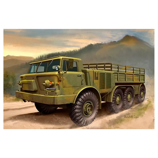 ak-interactive-zil-135-1-35-kit-modellismo-camion-militare-sovietico image 1