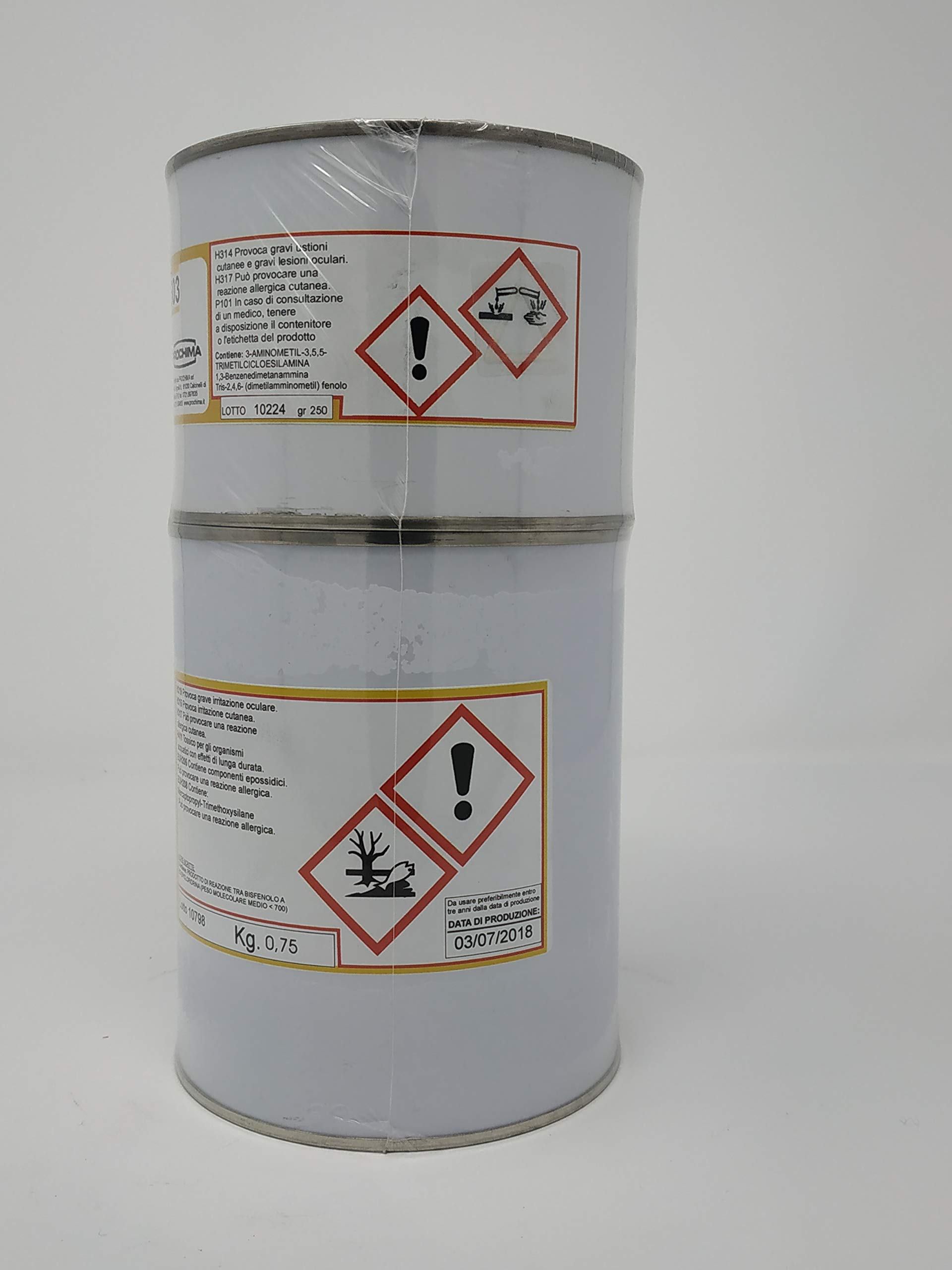prochima-ae043k1-e503-mastice-epossidico-trasparente-da-1-kg image 2