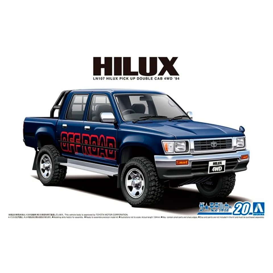 ak-interactive-toyota-hilux-pick-up-double-cab-1-24-kit-auto-da-costruire image 1